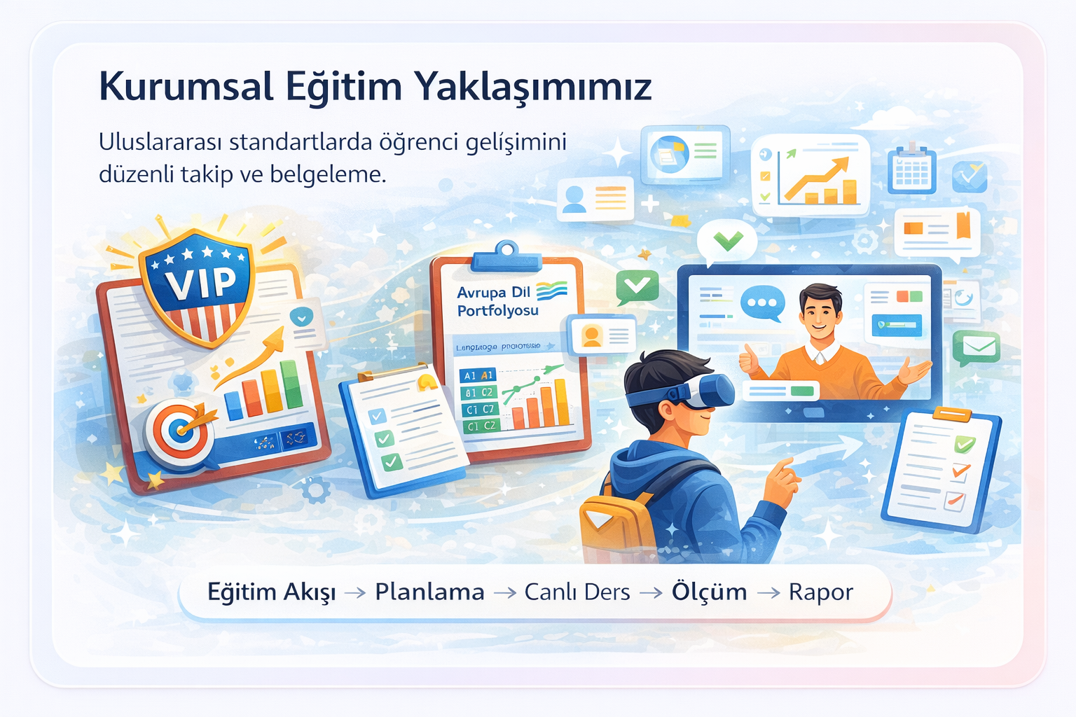 Kurumsal eğitim yaklaşımı görseli